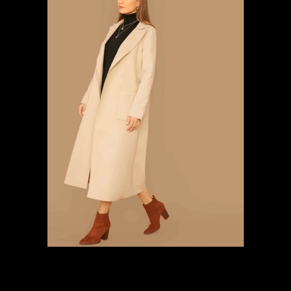 Luxury Long Fall Coat - Picture 4 of 4